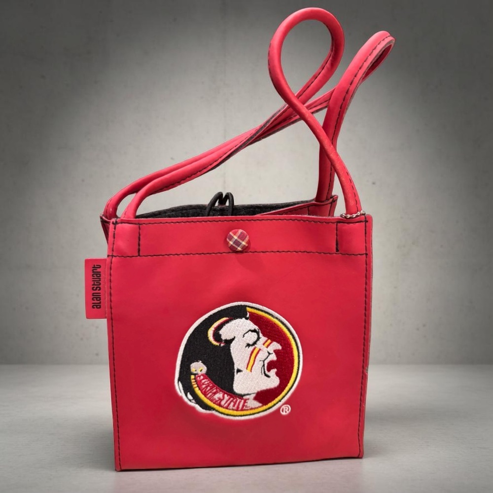 Florida State Seminole Purse Alan Stuart Small Women Tote Bag 7 x 5.5